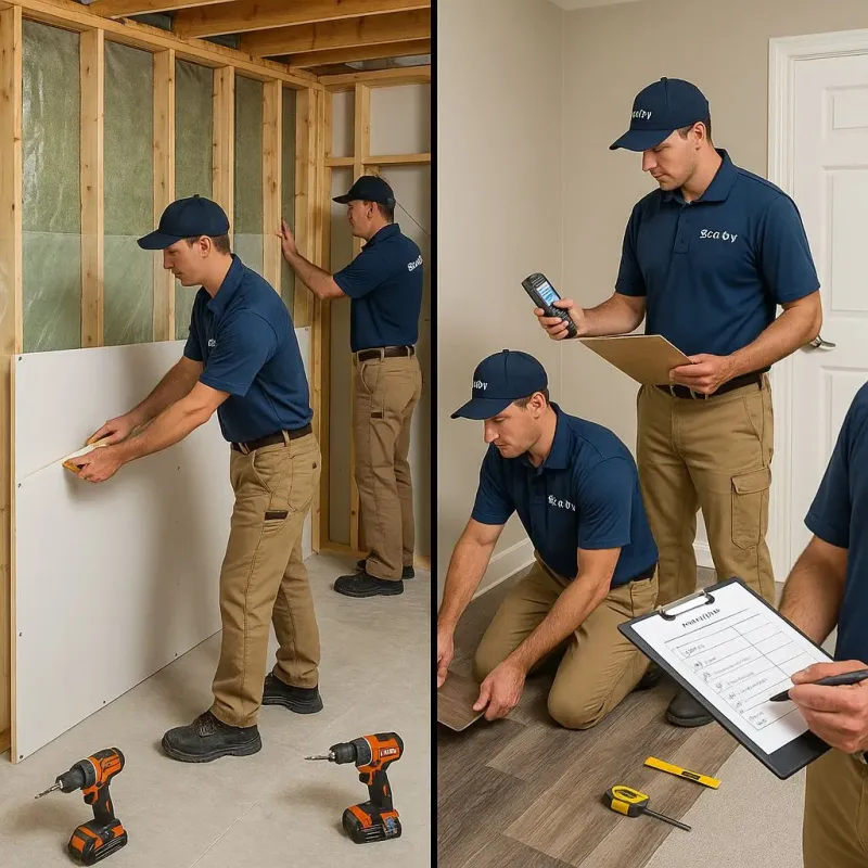 Repairs and Reconstruction process in Spring Valley, NY